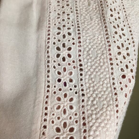 Splendid Long Lines Off Shoulder Pale Pink Dress M - Picture 5 of 10